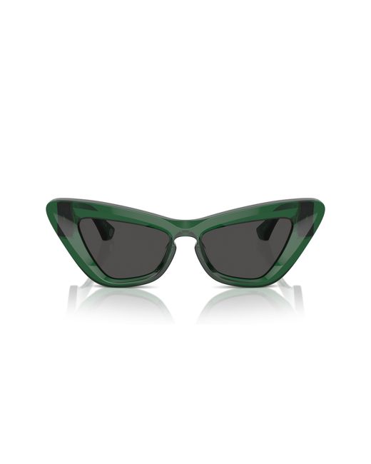 Burberry Green Be4421U 410487 Sunglasses Acetate Cat Eye Normal
