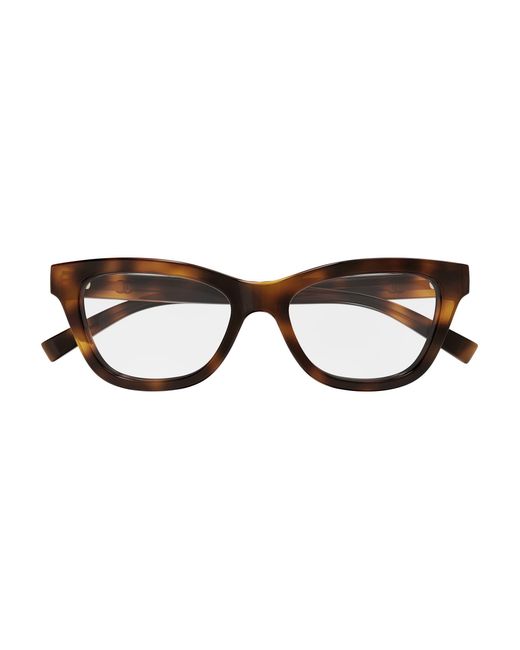 Gucci Black Gg1983O 004 Optical Frames Injected Transparent Cat Eye