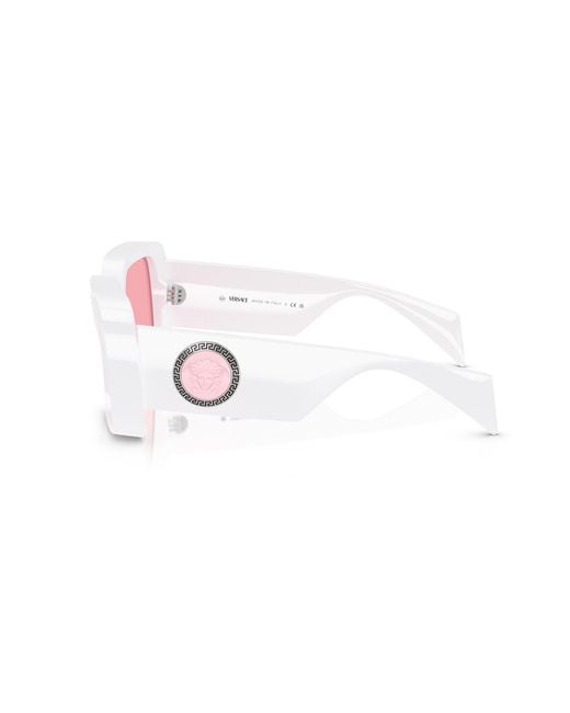 Versace Black Ve4473U 314/84 Sunglasses Injected Squared Normal
