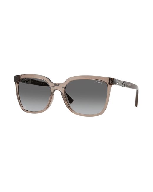 Vogue Eyewear Black Vo5633Sb 294011 Sunglasses Nylon Squared Normal Shaded