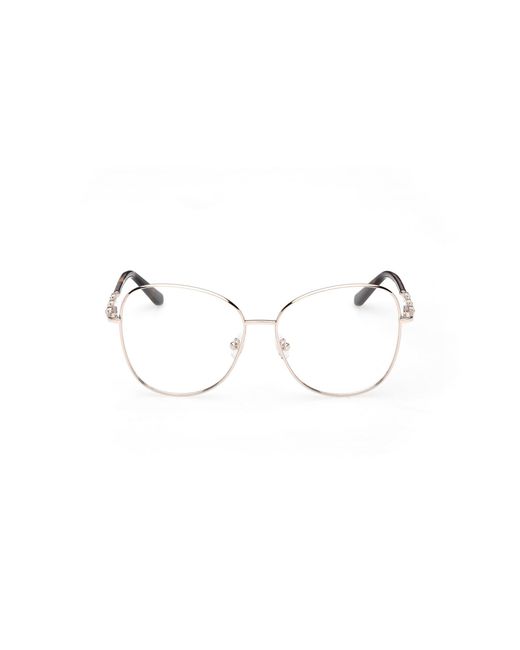 Guess Black Gm50044 032 Optical Frames Metal Butterfly Normal