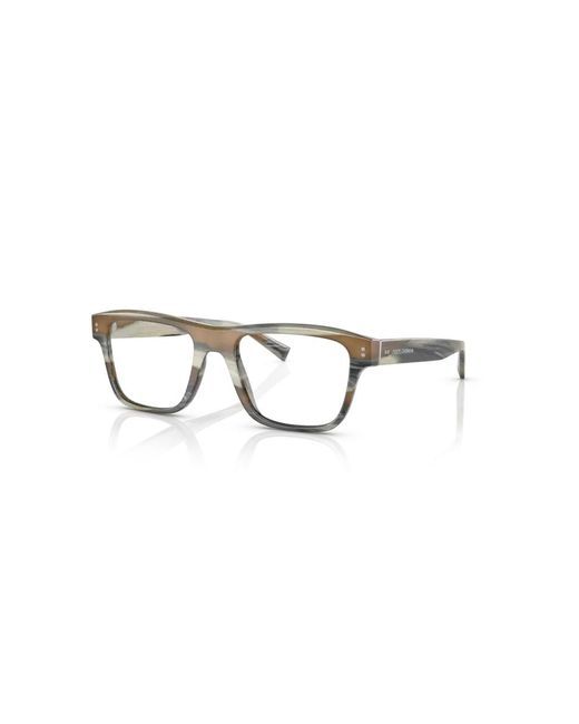 Dolce & Gabbana Black Dg3362 3390 Optical Frames Plastic Squared for men