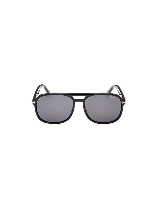 Tom Ford Black Ft1022 Rosco 01A Sunglasses Acetate Squared Normal for men
