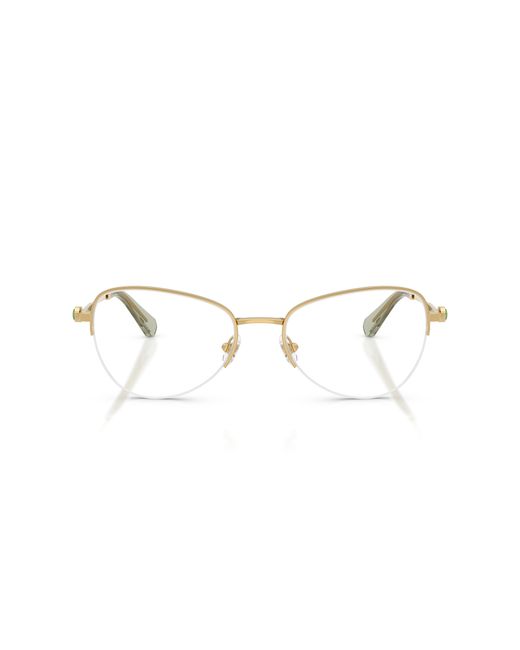 Swarovski Black Sk1032 4017 Optical Frames Metal Round Normal