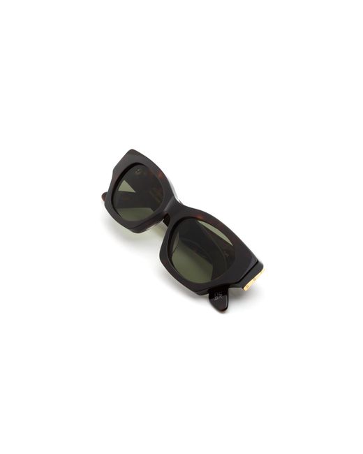 Retrosuperfuture Black Fd0 Tono 3627 Sunglasses Acetate Cat Eye Normal