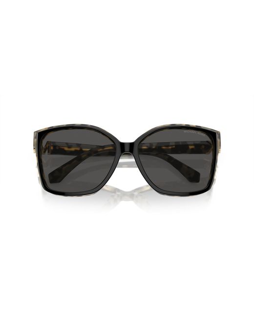 Michael Kors Black Mk2201 Malia 395087 Sunglasses Acetate Squared Normal