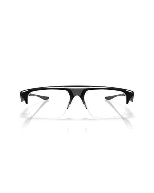 Oakley Black Ox5093 Valdosta 509301 Optical Frames Titanium Transparent Squared Normal for men