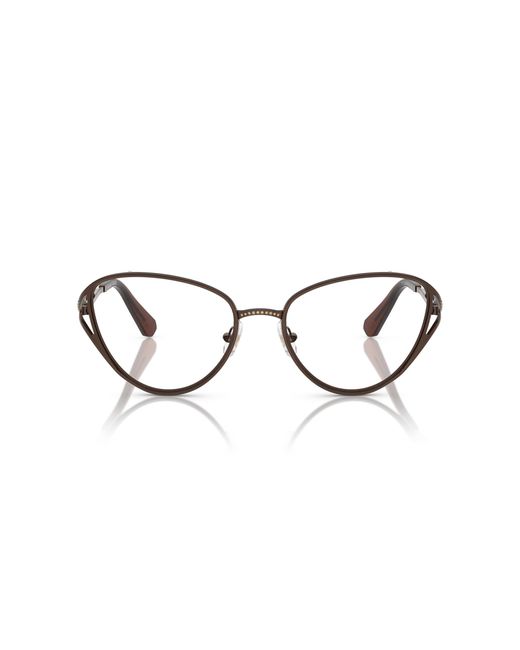 Swarovski Black Sk1017 4002 Optical Frames Metal Cat Eye Normal