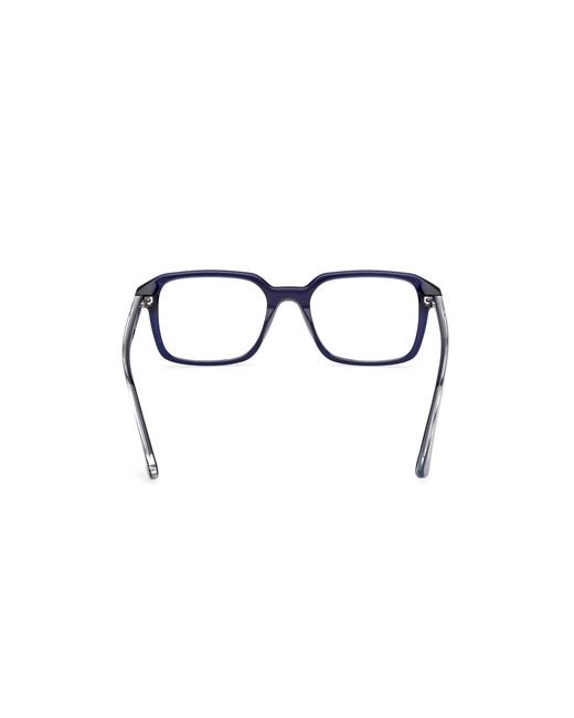 Web Black We5463 092 Optical Frames Acetate Squared Normal for men