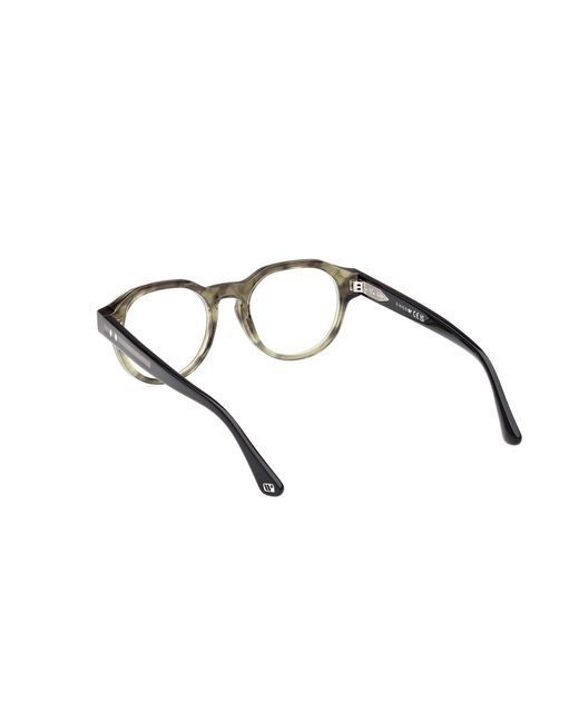 Web Black We5421 098 Optical Frames Acetate Round Normal