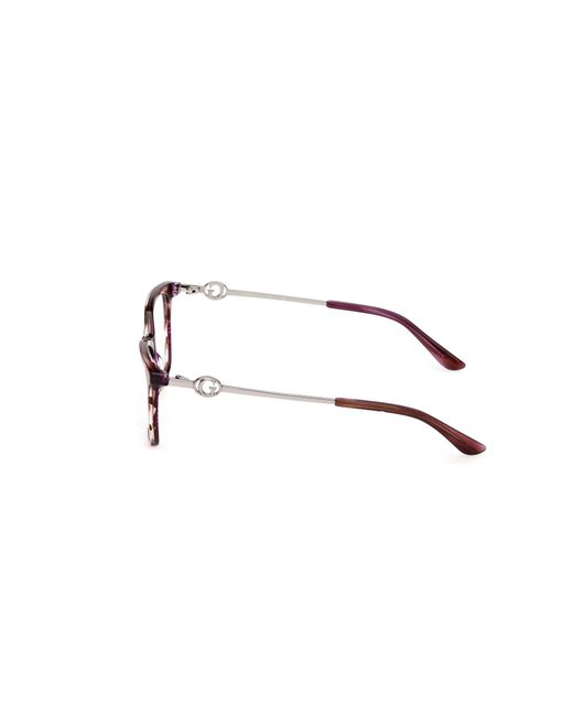 Guess Black Gu50349 068 Optical Frames Acetate Squared Normal