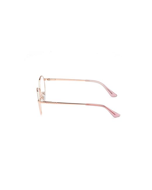 Guess Black Gu9232 074 Optical Frames Metal Round Normal