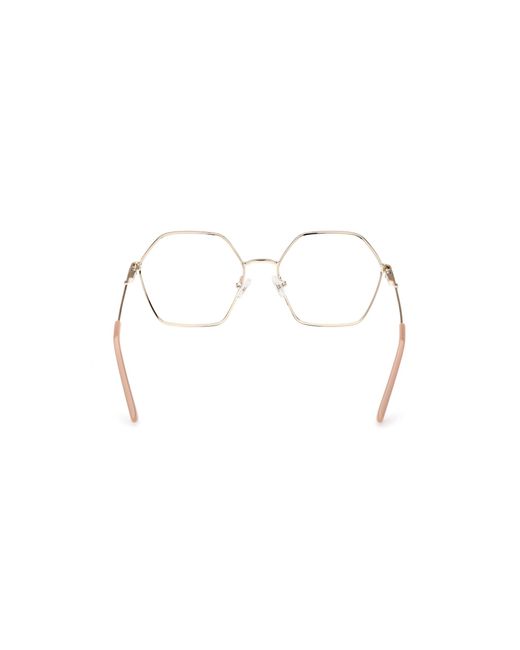 Guess Black Gu2934 033 Optical Frames Metal Geometric Normal