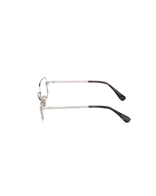 Max Mara Black Mm5203 014 Optical Frames Metal Squared Normal