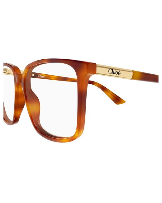 Chloé Black Ch0369O 002 Optical Frames Acetate Transparent Squared