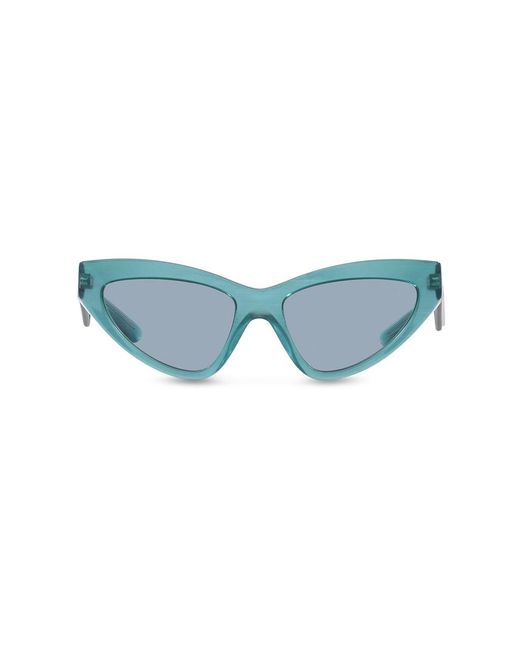 Dolce & Gabbana Blue Dg4439 3406E3 Sunglasses Acetate Cat Eye Normal