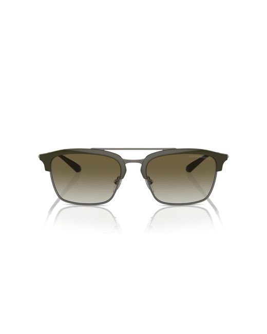 Emporio Armani Black Ea4228 30038E Sunglasses Injected Pilot Normal Shaded for men
