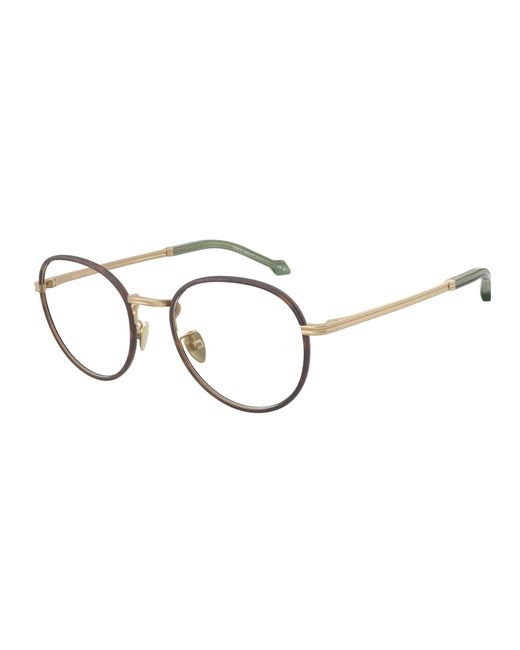 Giorgio Armani Black Ar5151J 3002 Optical Frames Metal Pantos Normal for men