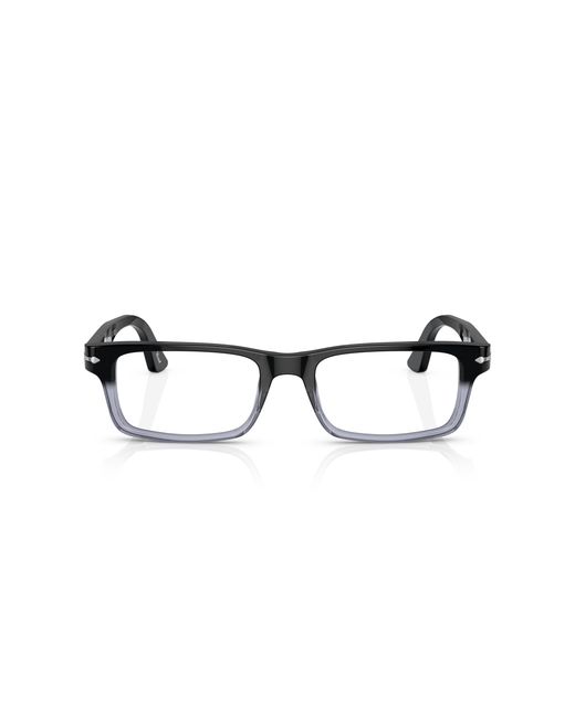 Persol Black Po3050V 966 Optical Frames Acetate Transparent Squared Normal for men