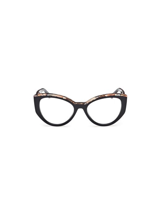 Guess Black Gm50031 005 Optical Frames Acetate Cat Eye Normal