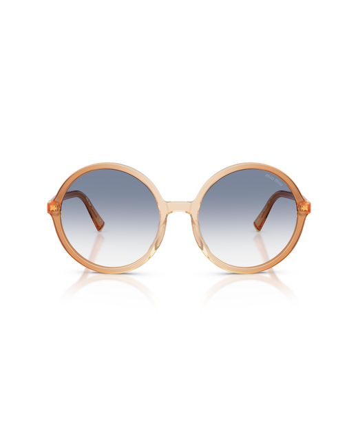 Miu Miu Black Mu B02S 26G80O Sunglasses Acetate Round Normal Shaded