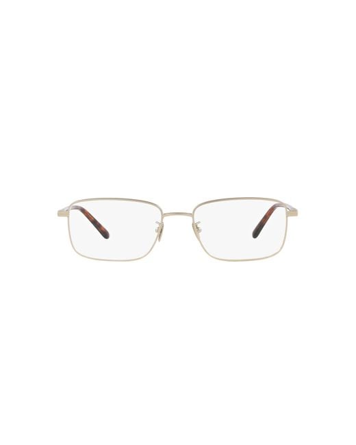 Giorgio Armani Black Ar5133 3002 Optical Frames Steel Transparent Squared Normal for men