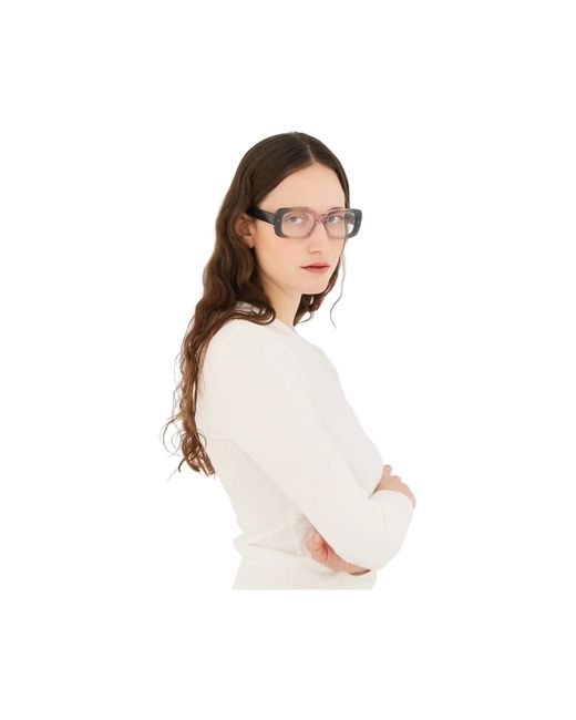 Retrosuperfuture Black I4V Numero 148 Side Fade Optical Frames Acetate Squared