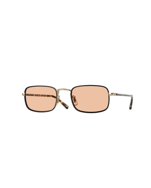 Oliver Peoples Black Ov1366T Brymer 5035 Optical Frames Titanium Squared Normal