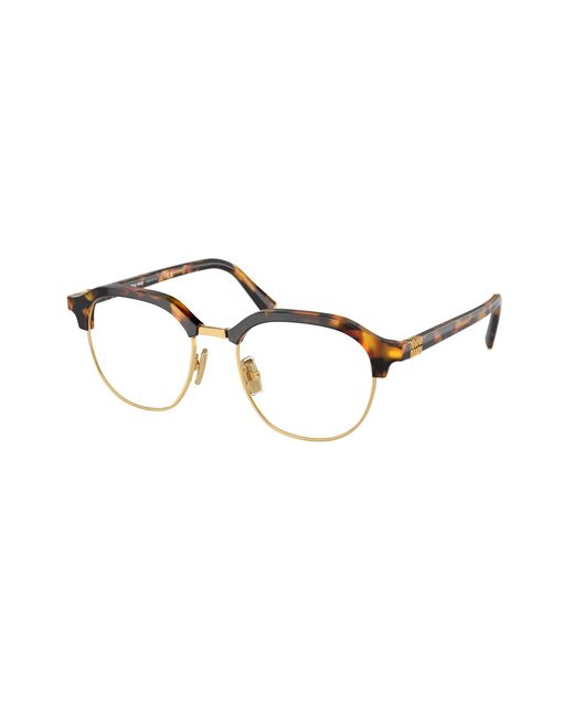 Miu Miu Black Mu 10Xv Vau1O1 Optical Frames Acetate Pantos Normal