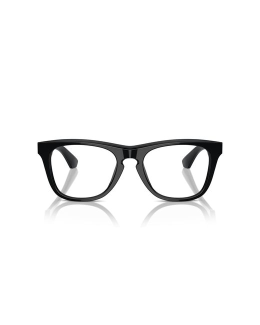 Burberry Black Be2409 3001 Optical Frames Acetate Transparent Squared Normal for men