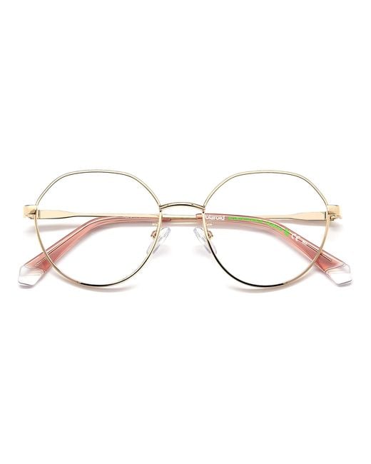 Polaroid Black Pld D490/G J5G Optical Frames Metal Geometric