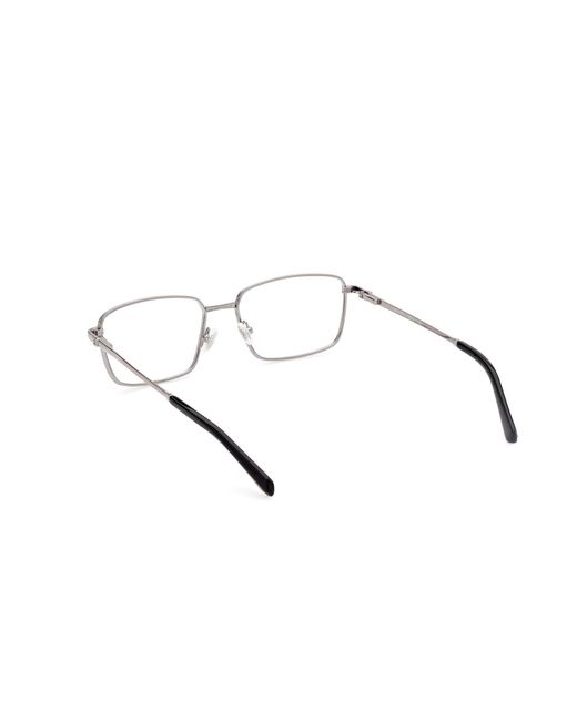 Guess Black Gu50096 008 Optical Frames Metal Squared Normal for men