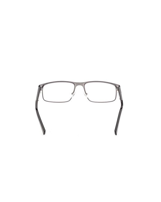 Timberland Black Tb50092 009 Optical Frames Squared Normal for men