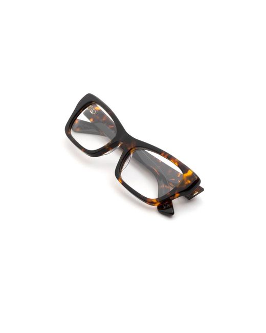 Marni Black Bzl Akelu Burnt Optical Frames Acetate Squared
