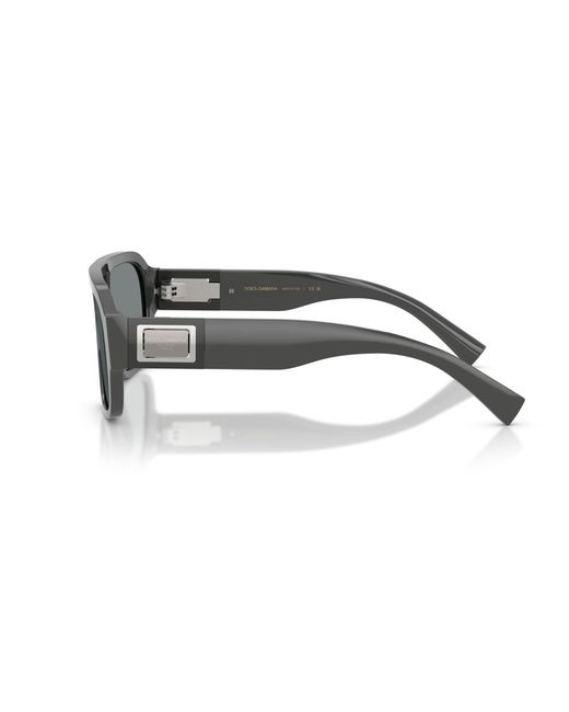 Dolce & Gabbana Black Dg4506 3090/1 Sunglasses Acetate Pilot Normal for men