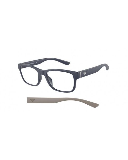 Emporio Armani Black Ea3201U 5088 Optical Frames Plastic Squared for men