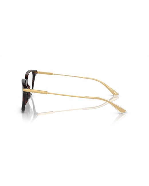 Prada Black Pr A12Vd 16N1O1 Optical Frames Acetate Pillow Normal for men