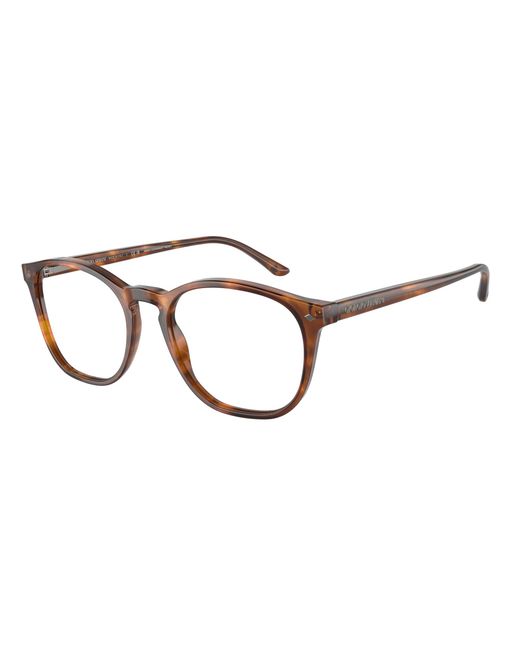 Giorgio Armani Black Ar7074 5988 Optical Frames Acetate Pantos Normal for men