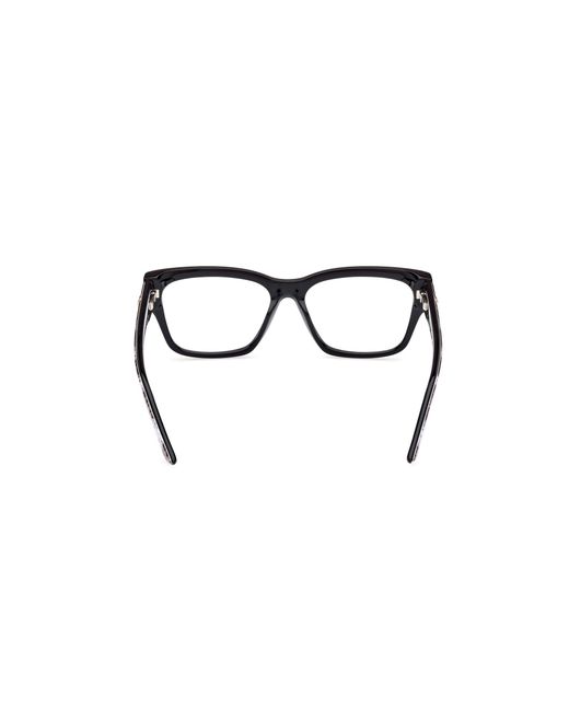 Guess Black Gu50126 001 Optical Frames Acetate Squared Normal