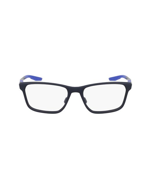 Nike Black 7405 411 Optical Frames Bio-Inject Squared Normal for men