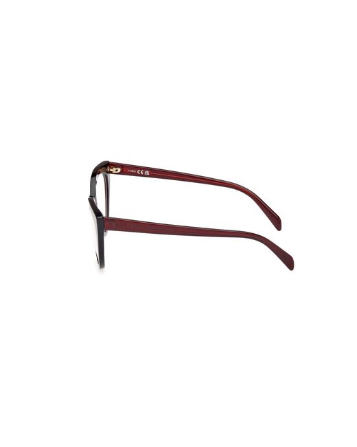 Emilio Pucci Black Ep5250 071 Optical Frames Acetate Cat Eye Normal