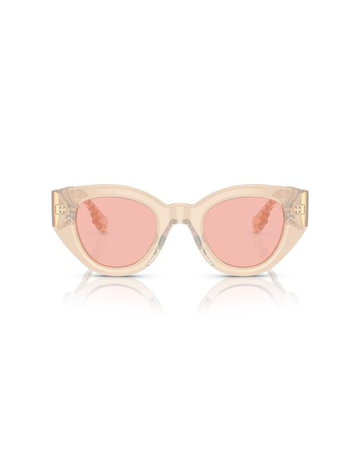 Burberry Black Be4390 Meadow 4060/5 Sunglasses Acetate Pantos Normal