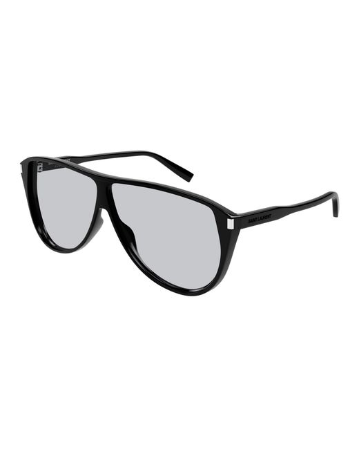 Saint Laurent Black Sl 731 Gaspar 001 Sunglasses Acetate Pilot for men