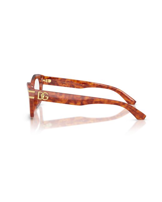 Dolce & Gabbana Black Dg3420 3452 Optical Frames Acetate Transparent Butterfly Normal