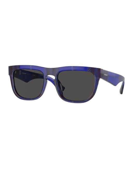 Burberry Black Be4431U 411487 Sunglasses Acetate Squared Normal for men