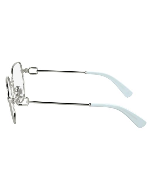 Longchamp Black Lo2169 040 Optical Frames Metal Squared Normal