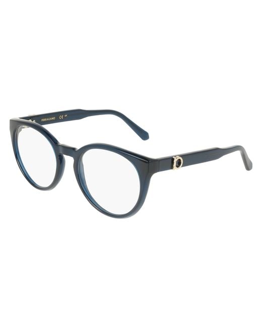 Ferragamo Black Sf3032E 001 Optical Frames Geometric Normal