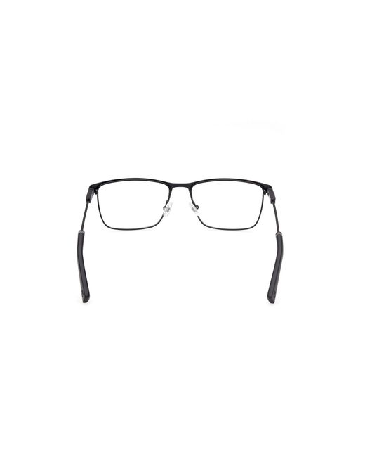 Timberland Black Tb1736 2 Optical Frames Metal Squared Normal for men