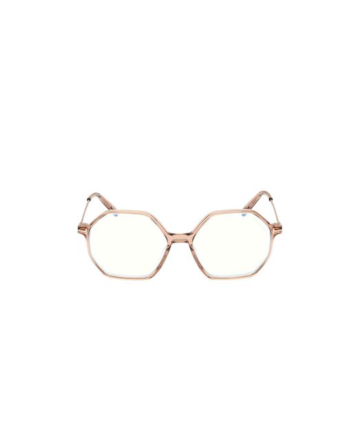 Tom Ford Black Ft5952-B 045 Optical Frames Acetate Geometric Normal