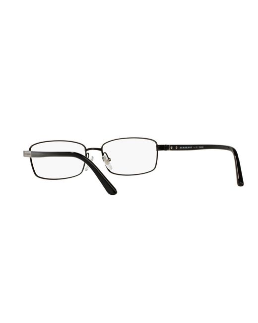Burberry Black Be1287Td 1001 Optical Frames Titanium Squared Normal for men